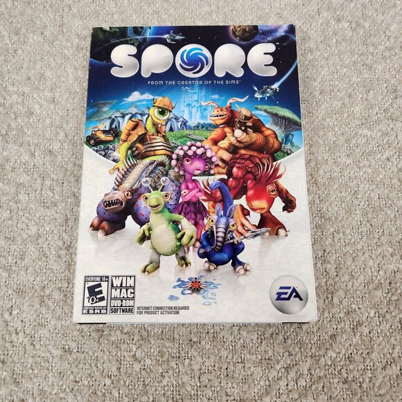 Spore (By Sims Creators) EA PC Game w Manual - Picture 1 of 5